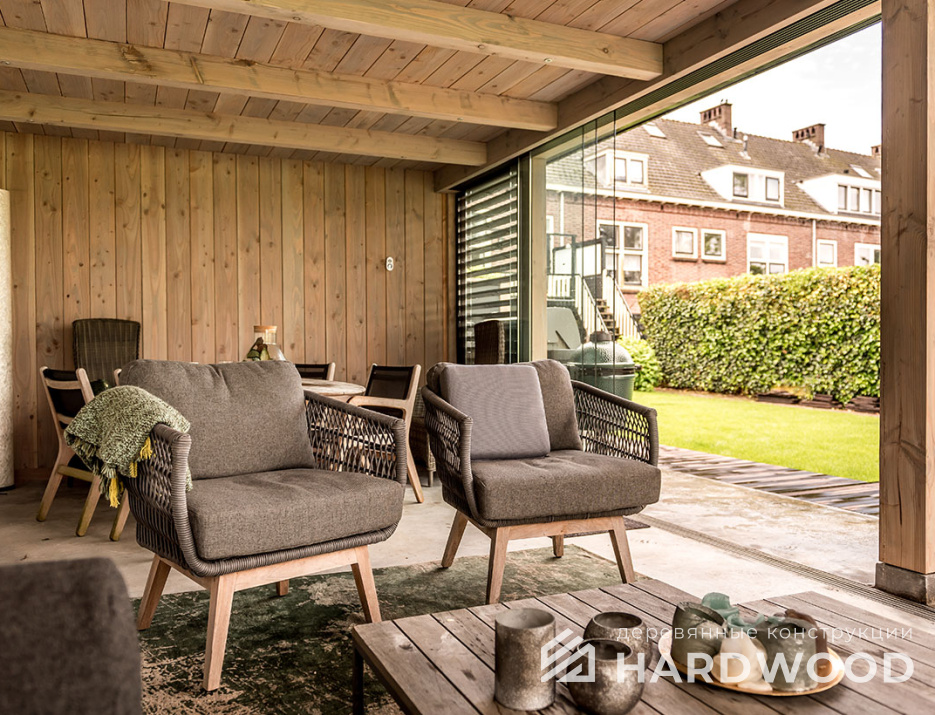 Беседка барбекю для дачи №20 - фото 1434