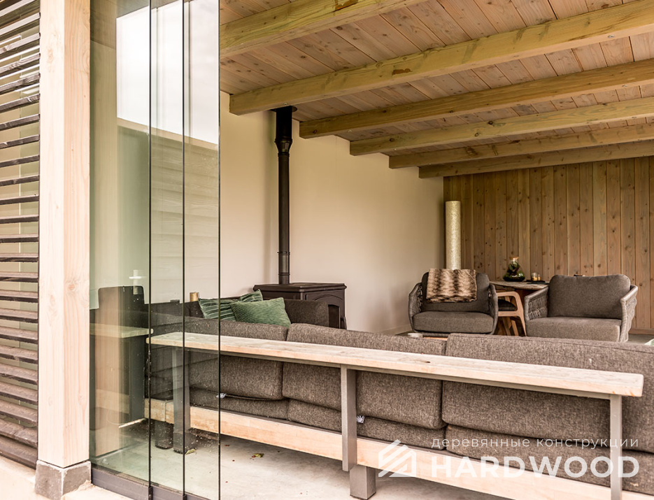 Беседка барбекю для дачи №20 - фото 1433