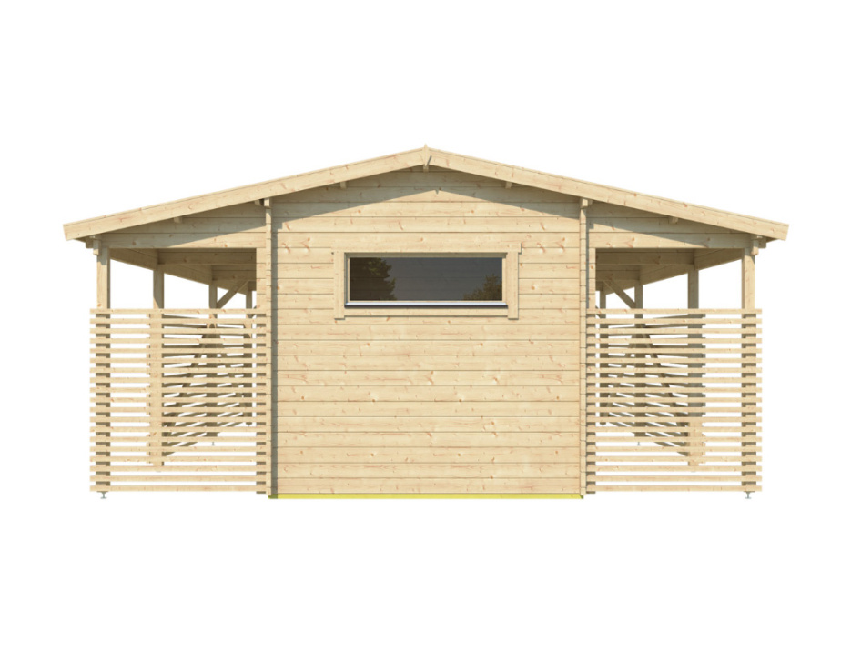 Навес с хозблоком №144 - фото 1120